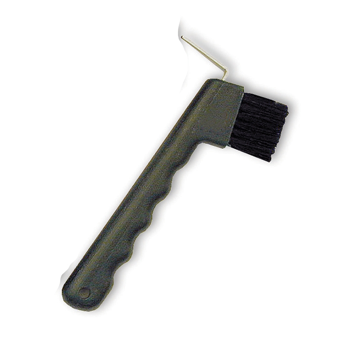 Derby Originals Soft Grip Horse Hoof Pick with Brush Available in Thre