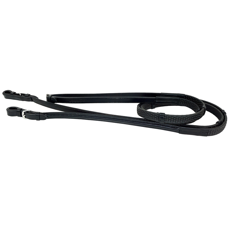 Nunn Finer Soft Grip Reins with Hand Stops every four inches in