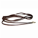 Nunn Finer Bella Donna Soft Grip Draw Reins with Leather